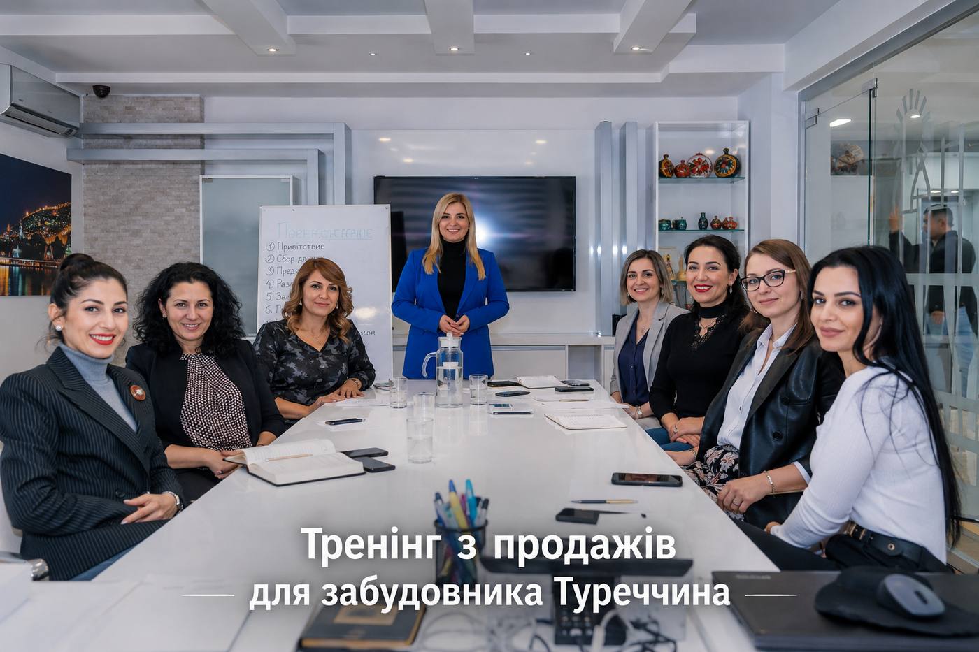 Тренінг з продажів для забудовника Туреччина
