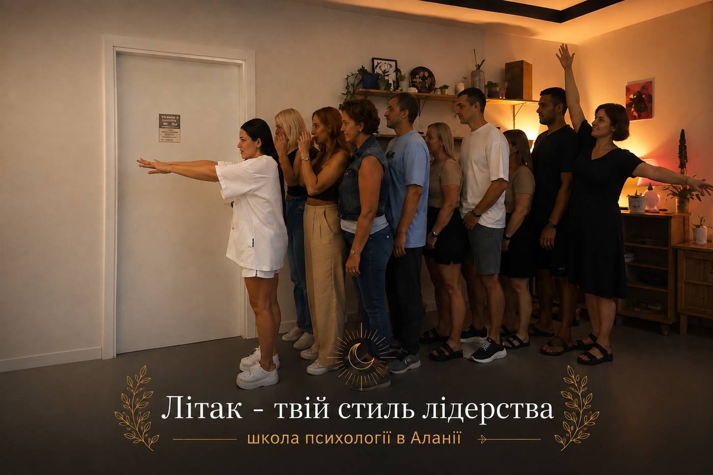 «Літак — твій стиль лідерства», школа психології в Аланії